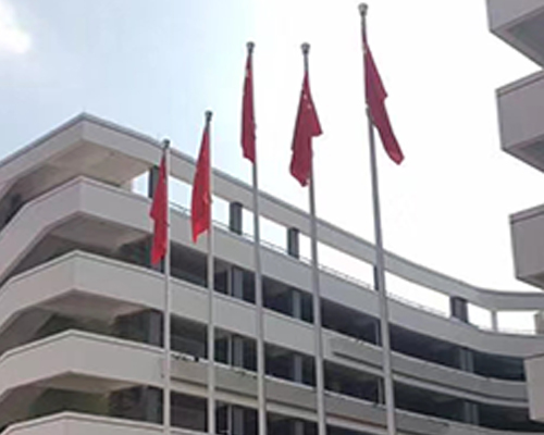 锥形旗杆