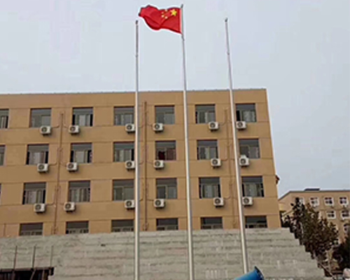 锥形旗杆